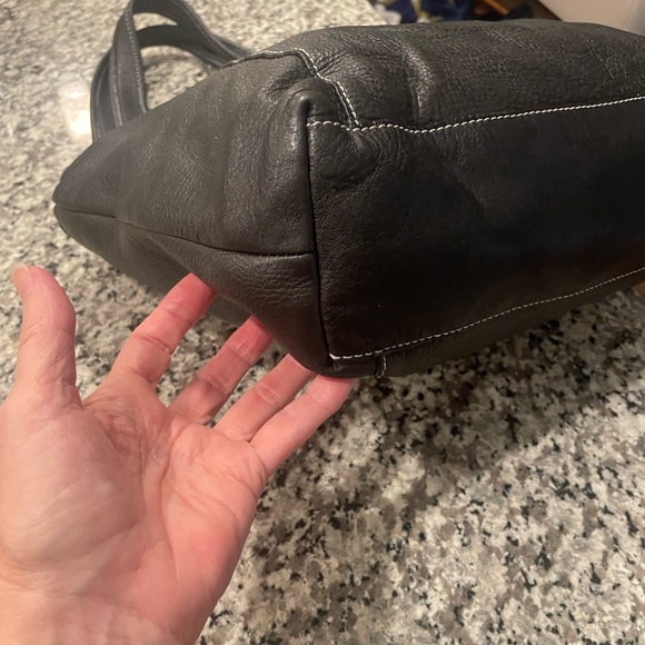 Talbots Gorgeous Leather Bag, no corner wear no stains - Picture 6 of 12